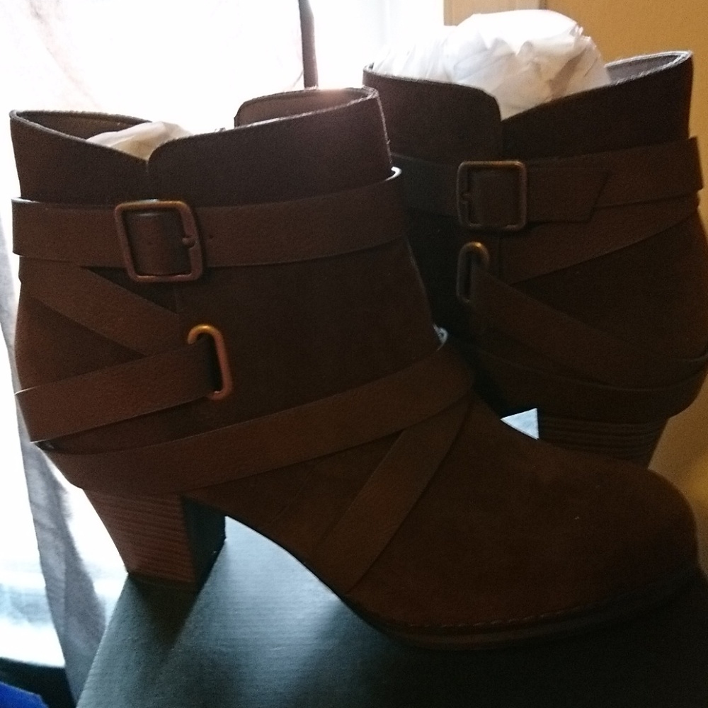Strappy Booties